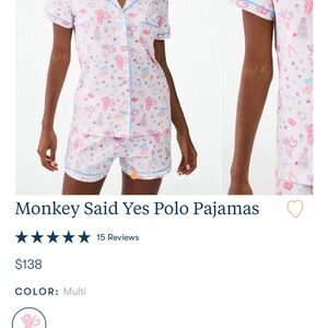 Roller rabbit bridal pajamas